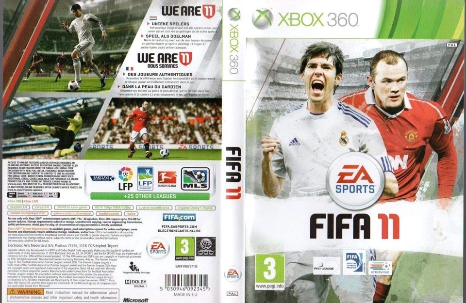 Fifa 11 (Sony Playstation 3) (UK IMPORT) - Image 1 of 1