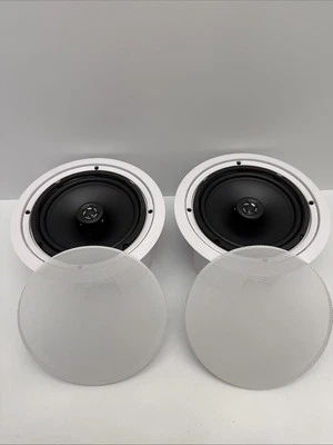 Altavoz coaxial cerrado de pared/techo Pyle 4-8 ohmios 8 pulgadas 250 W (par) Foto 1 de 4