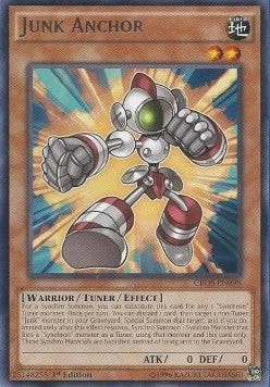 YuGiOh Junk Anchor CROS-EN098 Rare Englisch NM 1st - Bild 1 von 2