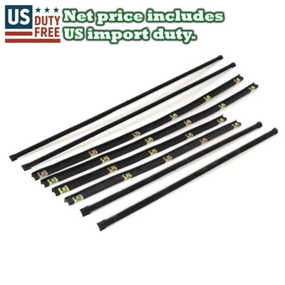 PARA TOYOTA CORONA RT80 RT81 RT84 NUEVO PUERTA DELANTERA VENTANA RESISTENTE AL CLIMA 1970 72 1973 Foto 1 de 4