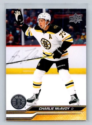 2023-24 Upper Deck #14 Charlie McAvoy Boston Bruins - Image 1 of 2