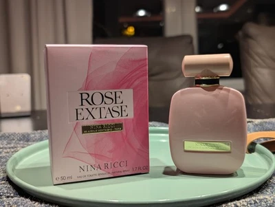 Nina Ricci – L’Extase Rose Extase Eau de Toilette 50 ml –  ca. 95 ml entahlten - Bild 1 von 2