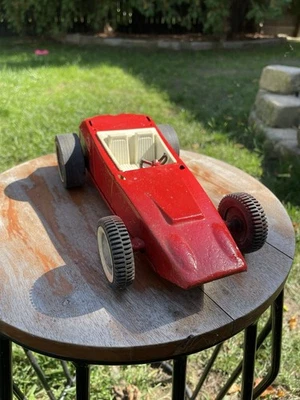 Coche de carreras vintage de acero prensado Nylint Vyli VT Foto 1 de 4