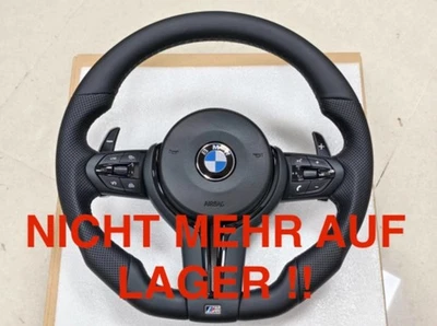 BMW F20 Reihe F30 Reihe F34 Reihe NEU Leder M Sport Lenkrad Ohne Codieren - Bild 1 von 4