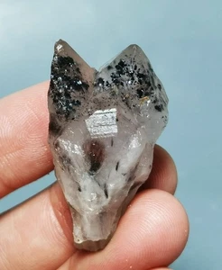 Pietra Naturale Epidoto Giardino Cristallo Quarzo Roccia Grezza Esemplare Minerale Guarigione - Foto 1 di 12