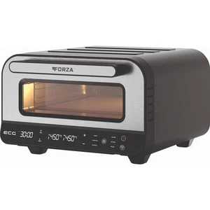 ECG Forza 4500 Pizzaofen elektrischer Ofen mit Pizzastein und Glasfenster 1700 W - Bild 1 von 4