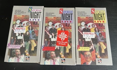 Saturday Night Live Volume 1, 2, & Buck Henry Two Episode Treat-New Sealed VHS - Image 1 of 4