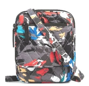 NEU MIT ETIKETT VERA BRADLEY SPLASH FLORAL MINI HIPSTER CROSSBODY OVP - Bild 1 von 3