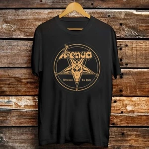 Camiseta Venom Welcome to Hell Banda de Metal Negro Talla Completa S-5XL AA2016 - Imagen 1 de 7