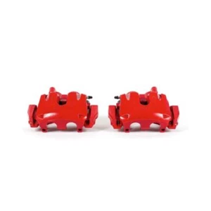 Power Stop Front Red Calipers w/Brackets Pair Fits 11-17 Dodge Durango - Picture 1 of 10