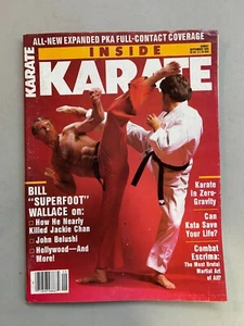 Inside Karate Magazine September 1985 Vol. 6 No. 9 Bill Superfoot Wallace Combat - Bild 1 von 3