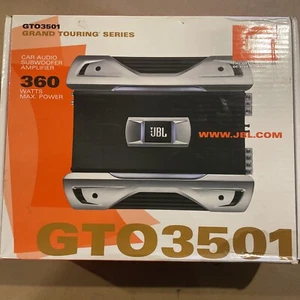 Amplificador de subwoofer automático mono JBL GTO3501 360 vatios RMS clásico raro - Imagen 1 de 2