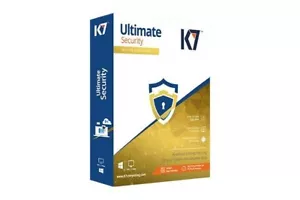K7 Ultimate Security 1PC 1Year license - Complete antivirus with Backup - Picture 1 of 4