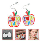 Lockets Earings Earrings for Hoops Teacher's Day Fruit Miss