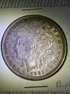 1921 morgan silver dollar - Picture 1 of 2