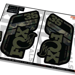 Fox 36 Performance 2021 Fork Decals - Camo - Licensed by Fox - Picture 1 of 4