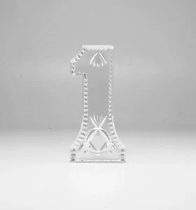Waterford Ireland Crystal Paperweight/Votive Number 1 One Perfect condition RARE - Picture 1 of 4