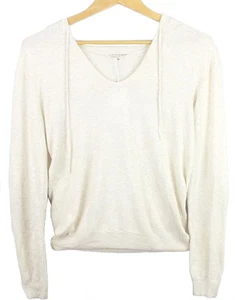 Eleven Paris Hombre de Punto V Cuello Suéter con Capucha Beige (EPTP005) - Imagen 1 de 3