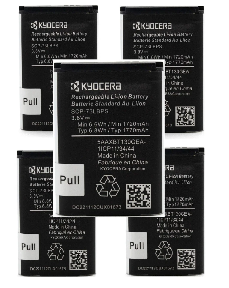 10 Pack SCP-73LBPS Battery for Kyocera DuraXV Extreme E4810 E4811 - 1720mAh