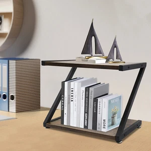 Z-förmiger Druckerständer, Desktop-Druckerständer, 2-stufiger Druckerständer - Zdjęcie 1 z 12