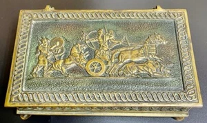 Bronze Trinket Box Designed by Max Le Verrier Art Deco Antique - Picture 1 of 4