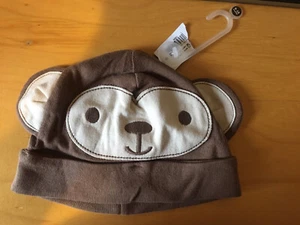 NWT Old Navy Baby Hat - Animal - 6-12 Months - 100% Cotton - With Ears! - Picture 1 of 2