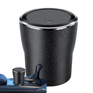 Car Ashtray Car Dustbin With LED Light Car Creative Personality Multifunctional - Picture 1 of 12