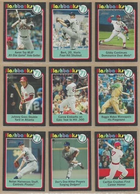 2020 TOPPS HERITAGE BASEBALL FLASHBACKS - PICK ANY - UPDATED 07/11/24 - Image 1 of 2