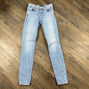 J Brand Skinny Blue Jeans Pantaloni Denim ((taglia 24)) - Foto 1 di 7