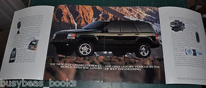1996 JEEP GRAND CHEROKEE 8-page advertisement, Jeep Cherokee - Bild 1 von 3