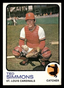 1973 Topps Ted Simmons #85 VG-EX St. Louis Cardinals - Picture 1 of 2