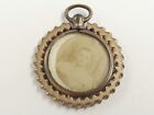 ANTIQUE ROLLED GOLD DOUBLE PHOTO LOCKET