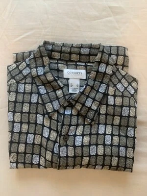 Men Concept Xl Shirt By Clairborne Light & Comfortable Lots Of .99 Items - Image 1 of 4