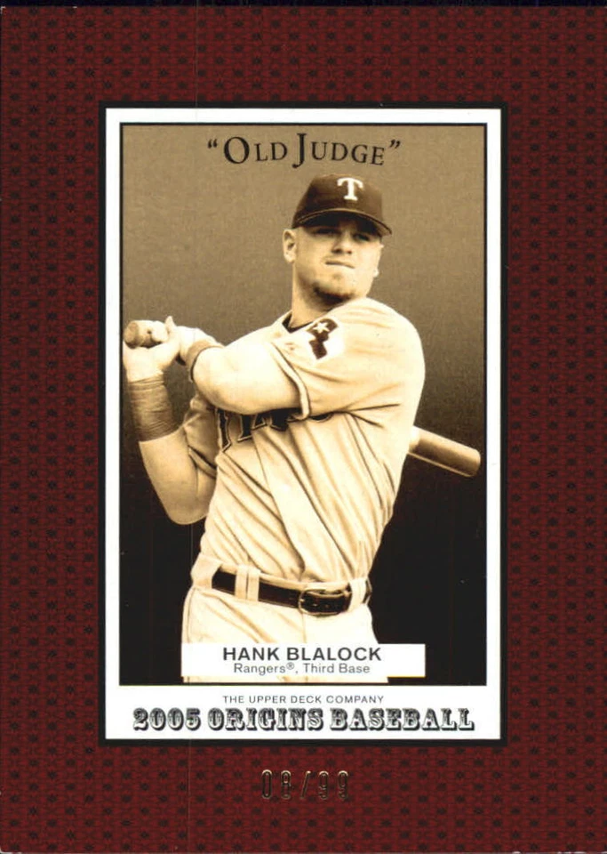 2005 Origins Old Judge Red you pick - Image 1 of 1