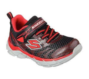 Skechers Sports Black Red Rive Boys Athletic Sneakers Shoes size 11 & 12 - Picture 1 of 6