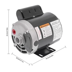 1/2HP 115/230V General Purpose Motor 3450RPM Electric Motor Single Phase New - Picture 1 of 23