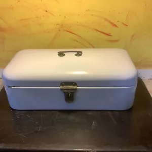 Vintage White Bread Box Early 1900S - Picture 1 of 10