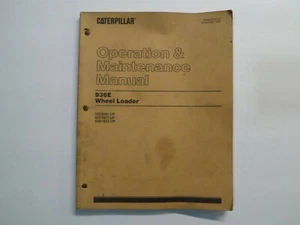 Caterpillar 936E Wheel Loader Operation & Maintenance Manual CAT SEBU6243-01 - Picture 1 of 6