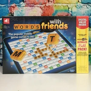 WORDS WITH FRIENDS Board Game Ultimate Play Pack Hasbro Zynga Party Fun 13+ NEW! - Picture 1 of 12