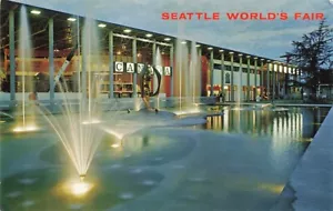 Postkarte kanadische Ausstellung Seattle Weltausstellung Washington um 1962 - Bild 1 von 2