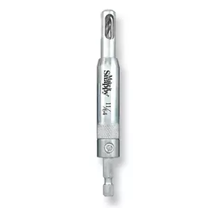 Snappy 11/64" Self-Centering Hinge Bit for #12 Screws 1/4" Hex USA Made - Picture 1 of 2