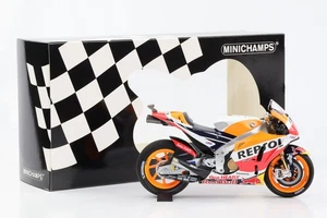 1:12 Honda RC213V Vélo Repsol Équipe Dani Pedrosa Motogp 2018 Minichamps - Picture 1 of 3