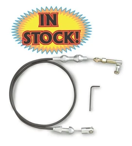 Lokar TC-1000U48 - 48" Universal Black Housing Throttle Cable - Picture 1 of 3