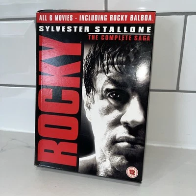 Rocky Complete DVD Box Set The Saga, 6-Disc Movie Collection - Image 1 of 4