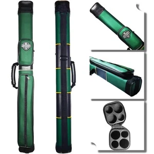 2x2 Hard cue case Square Pool Cue Billiard Stick Carrying Case - Picture 1 of 6