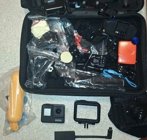 GoPro HERO7 Black Action Camera - With 128gb Memory Card And a Ton of Extras! - Picture 1 of 15