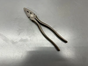 (g) VINTAGE SCHOLLHORN BERNARD 508-8 LINIENMANN ZANGE SEITENSCHNEIDER AUSGEFALLENE GRIFFE - Bild 1 von 5