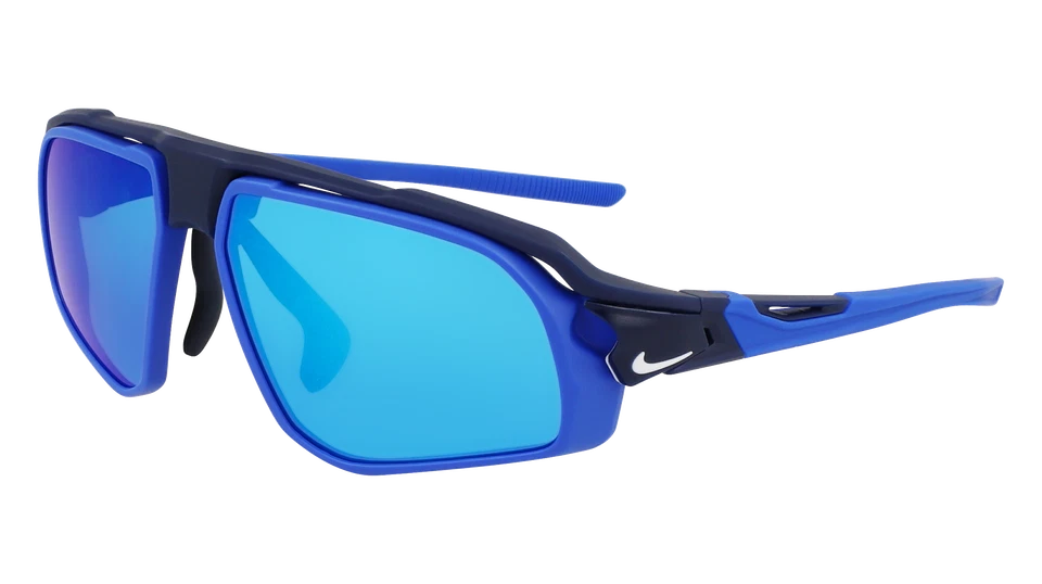 NIKE FLYFREE M FV2391 410 MATTE NAVY/BLUE MIRROR/VOLT 59/14/135 MALE Sunglasses
