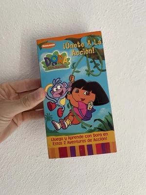 Dora The Explorer Swing Into Action VHS Tape (Spanish) Latin Version VERY RARE - Image 1 of 4