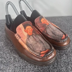 Zapatos artísticos Icon Armedeo Modigliani para mujer talla 6 M mocasines sin cordones de cuero - Imagen 1 de 10